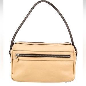 Hogan Leather Shoulder Bag Purse